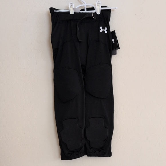 NWT Under Armour Gameday Armour Integrated Black Football Pant Adult - Size XL - Picture 2 of 12